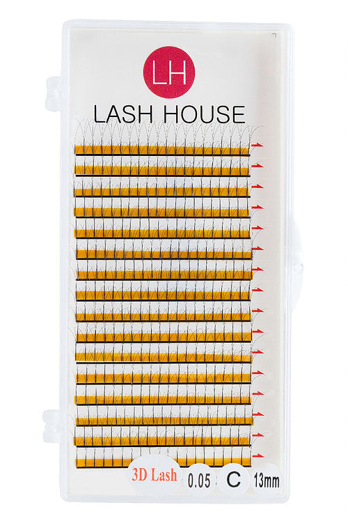 C Curl 4D Pre-Fanned Volume Lashes